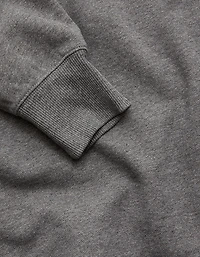 AE77 Garment-Washed Long-Sleeve Utility Polo Shirt