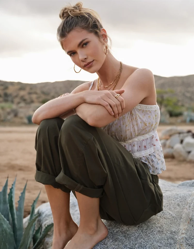 AE Low-Rise Pull-On Barrel Pant