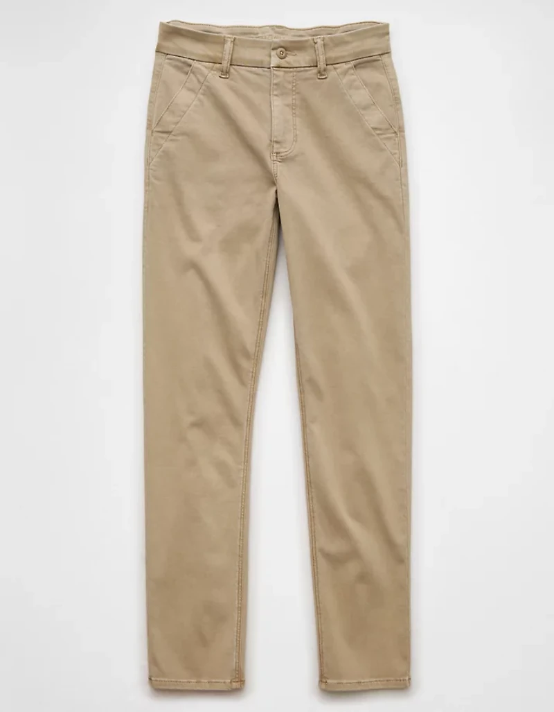 AE Stretch Super High-Waisted Straight Trouser