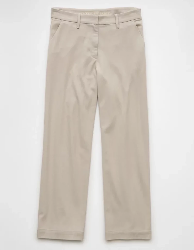 AE Stretch High-Waisted Stovepipe Ankle Trouser