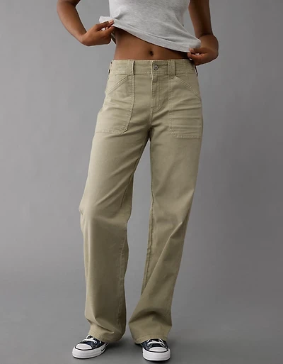 AE Stretch High-Waisted Stovepipe Pant