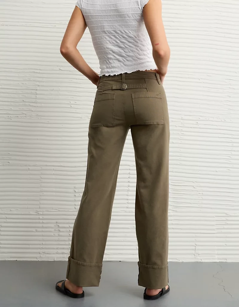 AE Stretch High-Waisted Utility Stovepipe Pant