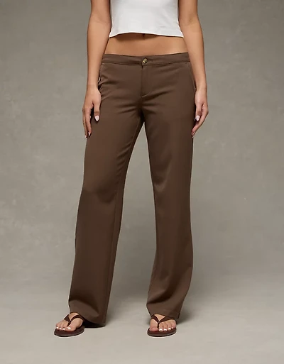 AE Low-Rise Straight Trouser