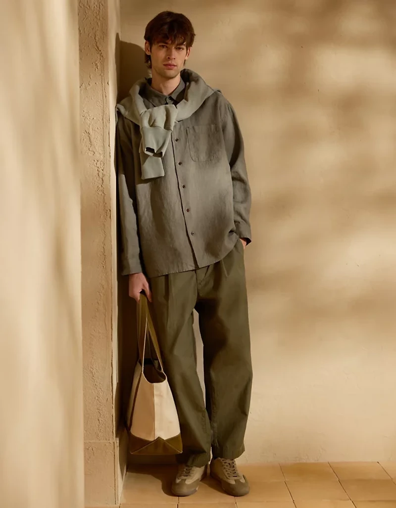 AE77 Premium Cotton-Hemp Blend Pant