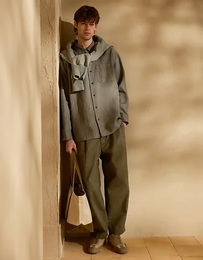 AE77 Premium Cotton-Hemp Blend Pant