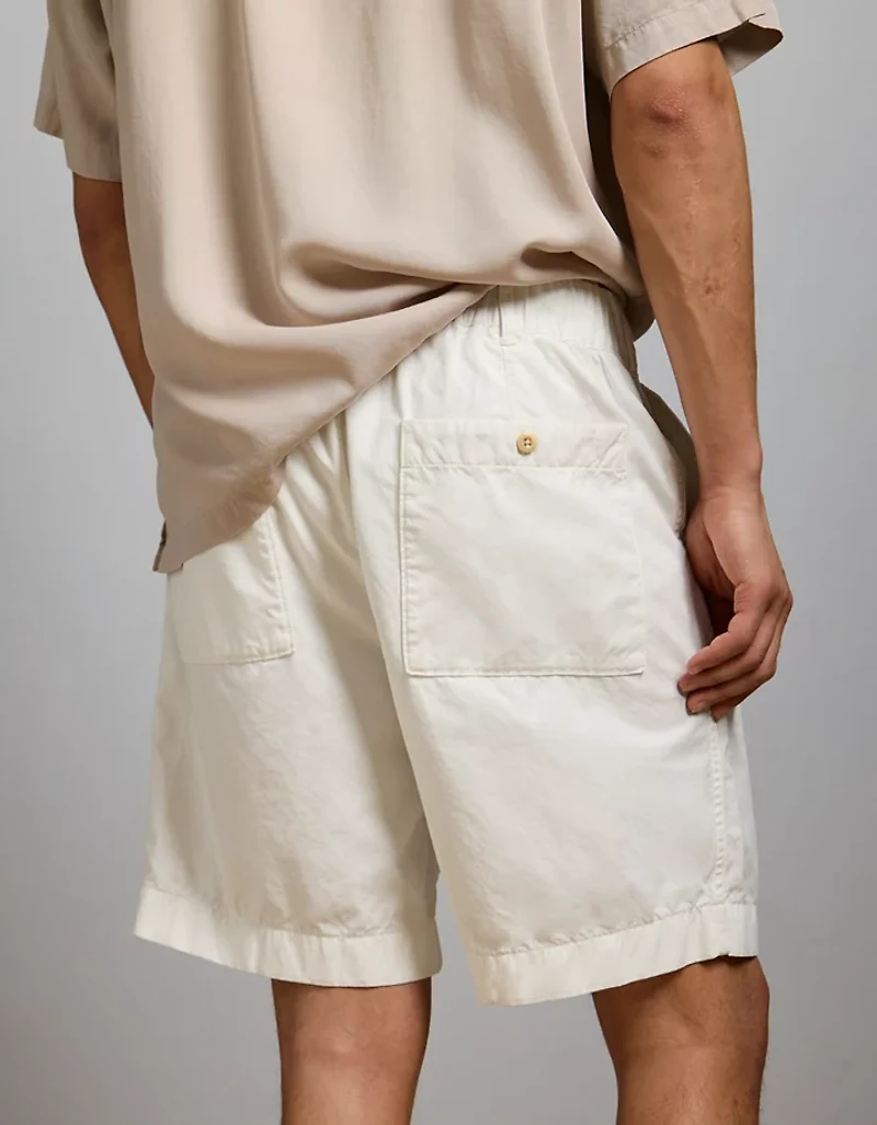 Short en mélange de coton et chanvre haut gamme AE77
