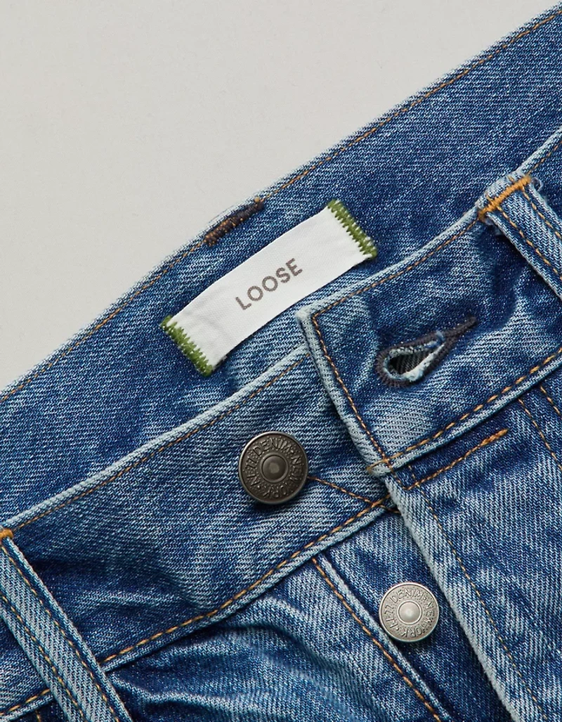 AE77 Loose Ankle Jean