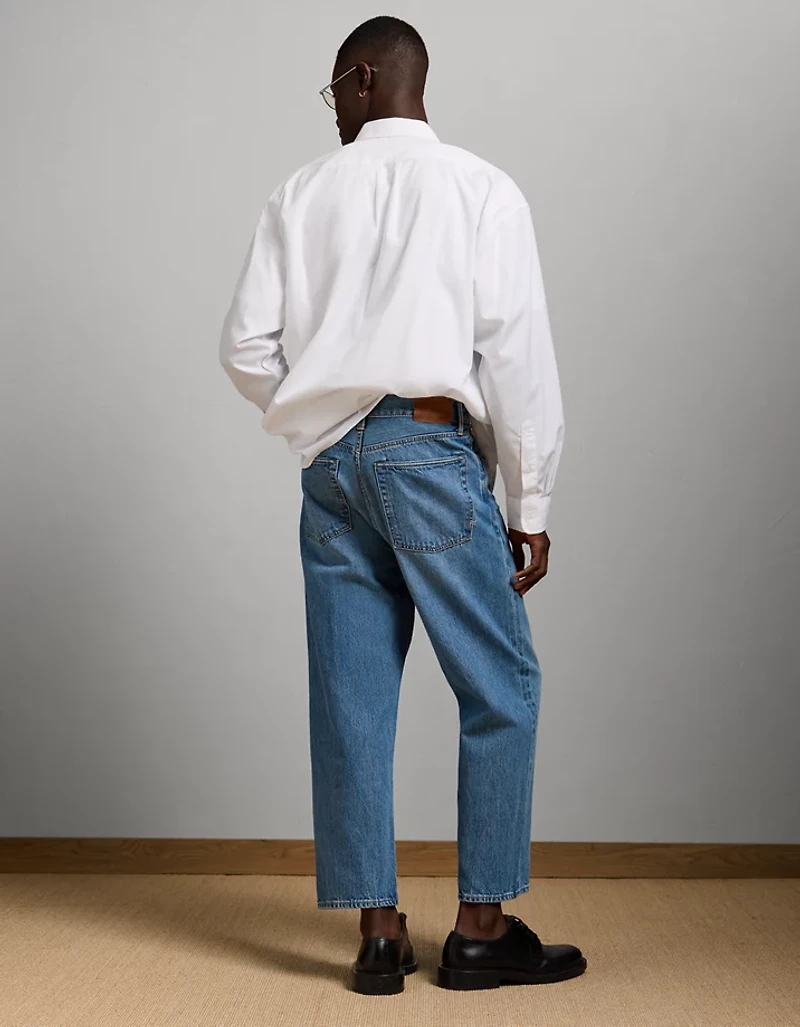 AE77 Loose Ankle Jean