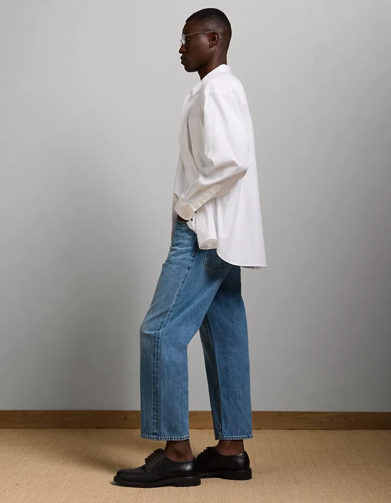 AE77 Loose Ankle Jean