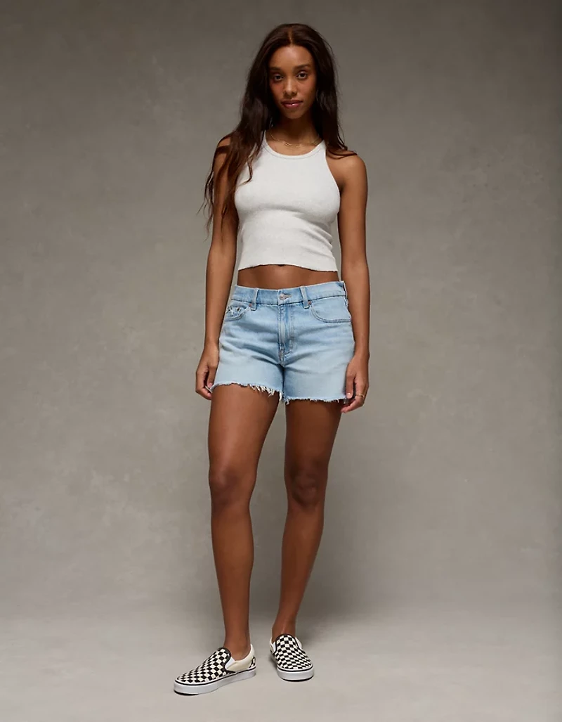 AE Stretch Curvy Low-Rise Ex-Boyfriend Short