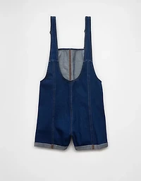 AE Easy Baggy Denim Short Overall