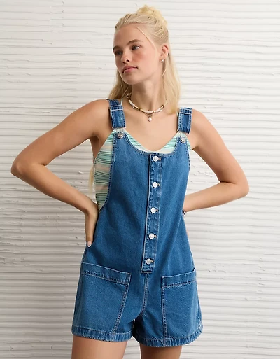 Short salopette simple AE