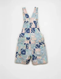 AE Pride Patchwork Baggy Overall Short