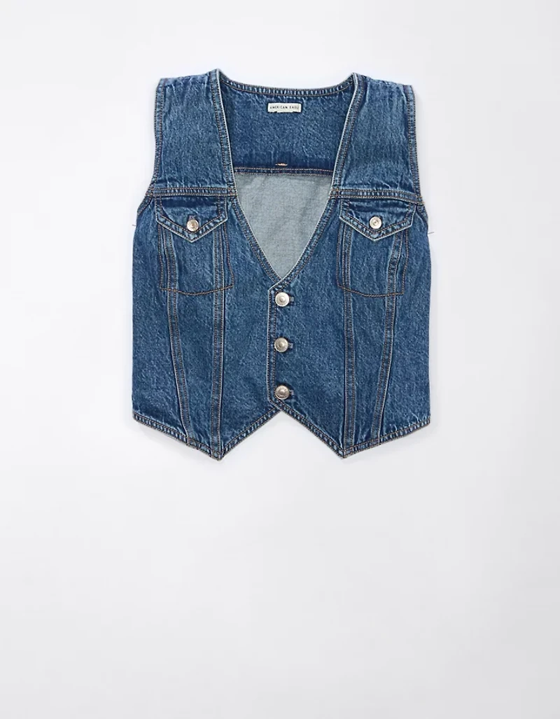 AE Denim Vest