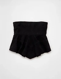 AE Embroidered Babydoll Tube Top