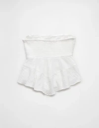 Bustier tubulaire nuisette brodée AE