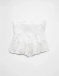 Bustier tubulaire nuisette brodée AE