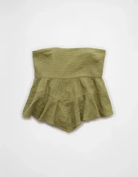 AE Embroidered Babydoll Tube Top