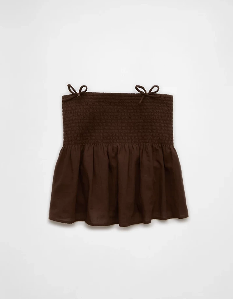 Débardeur nuisette à smocks avec boucles AE