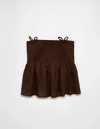 Débardeur nuisette à smocks avec boucles AE