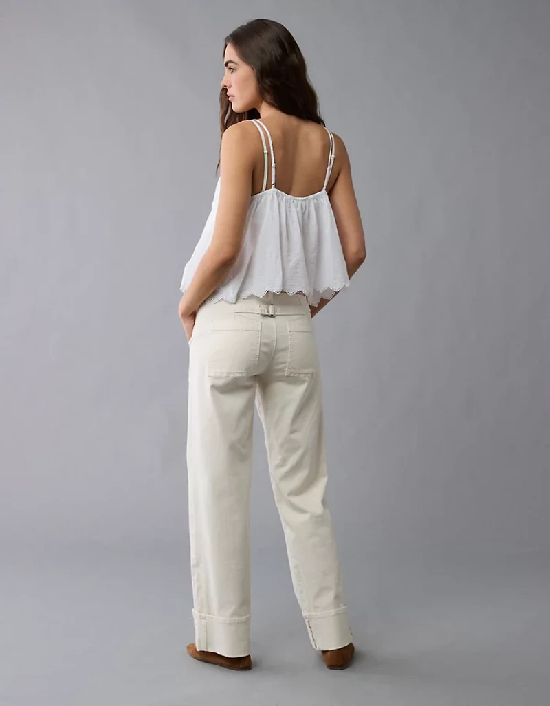 AE Pintuck Tie Front Cami