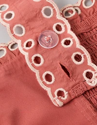 AE Eyelet Crop Top