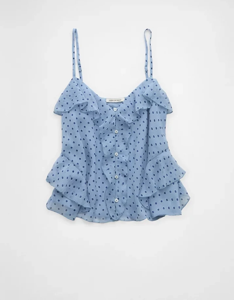 Camisole à volants AE