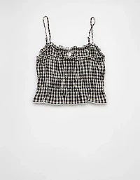 AE Tiered Ruched Tank Top