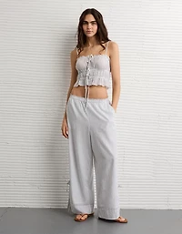 AE Tiered Ruched Tank Top