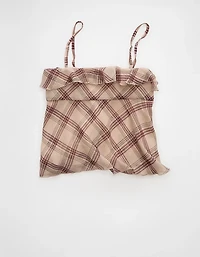 AE Ruffle Tie-Front Cami Top