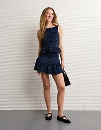 AE Back Bow Peplum Tank Top