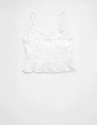 AE Tiered Ruched Tank Top