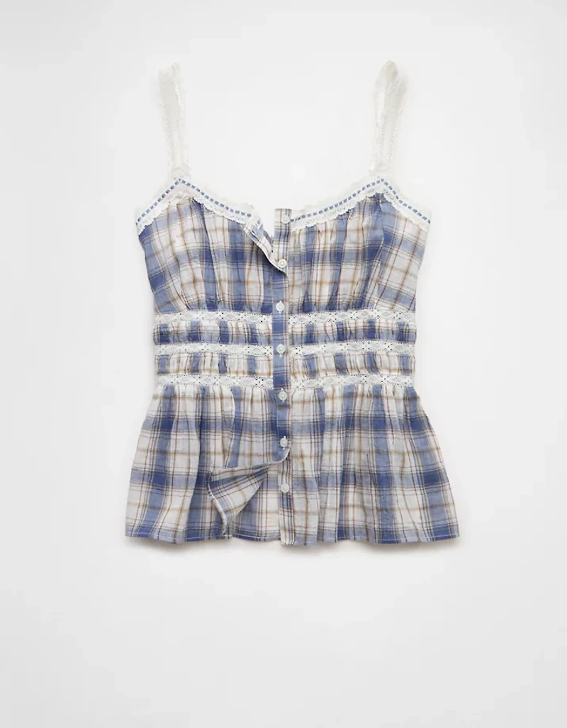 AE Lace Trim Cami Top