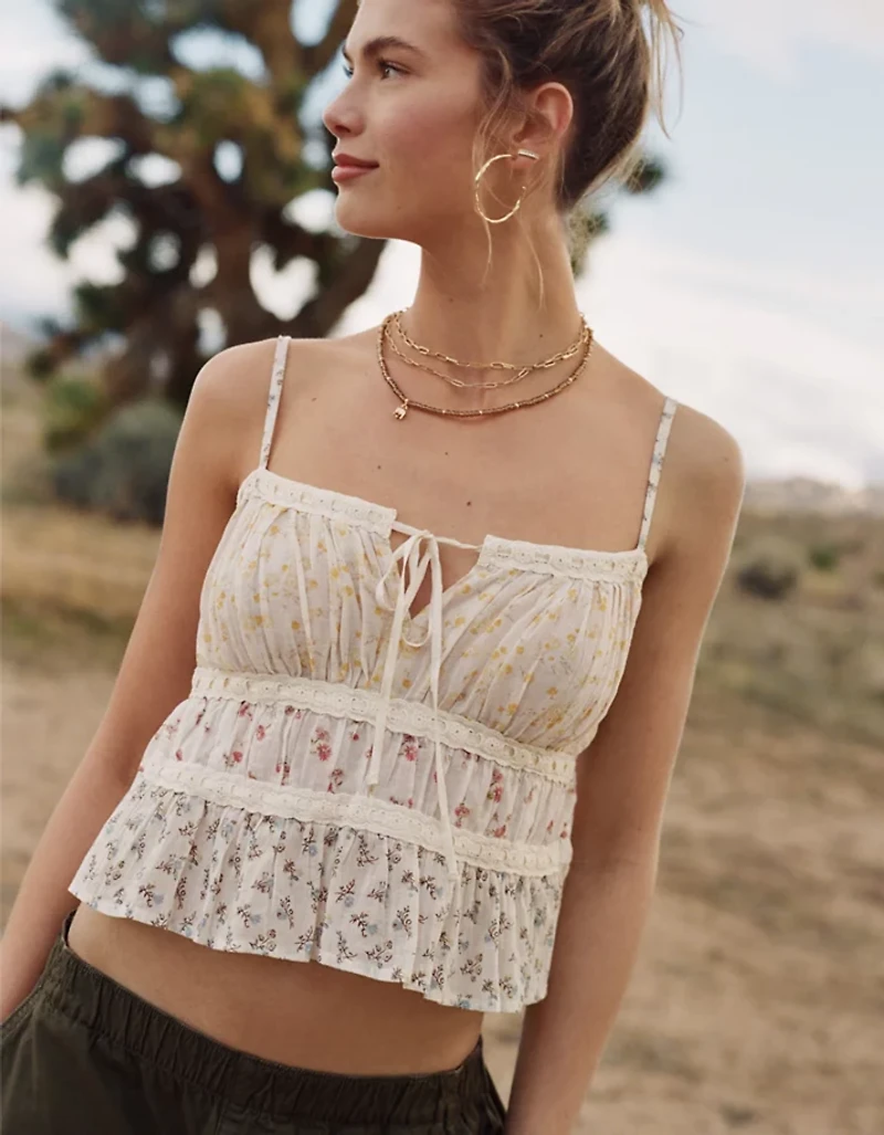 Camisole avec patchwork AE