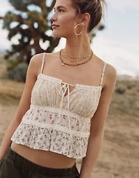 Camisole avec patchwork AE