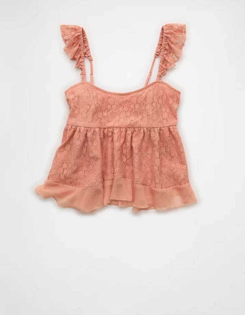 AE Ruffle Tank Top