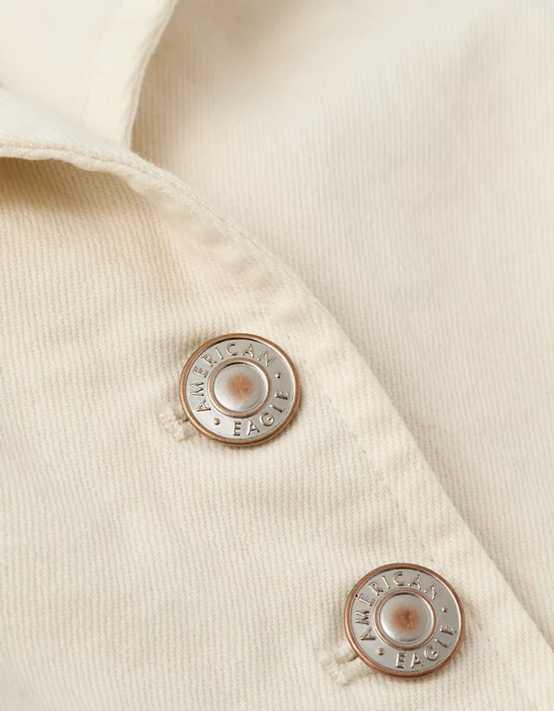 AE Denim Halter Vest