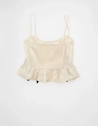 Haut corset à boucle AE