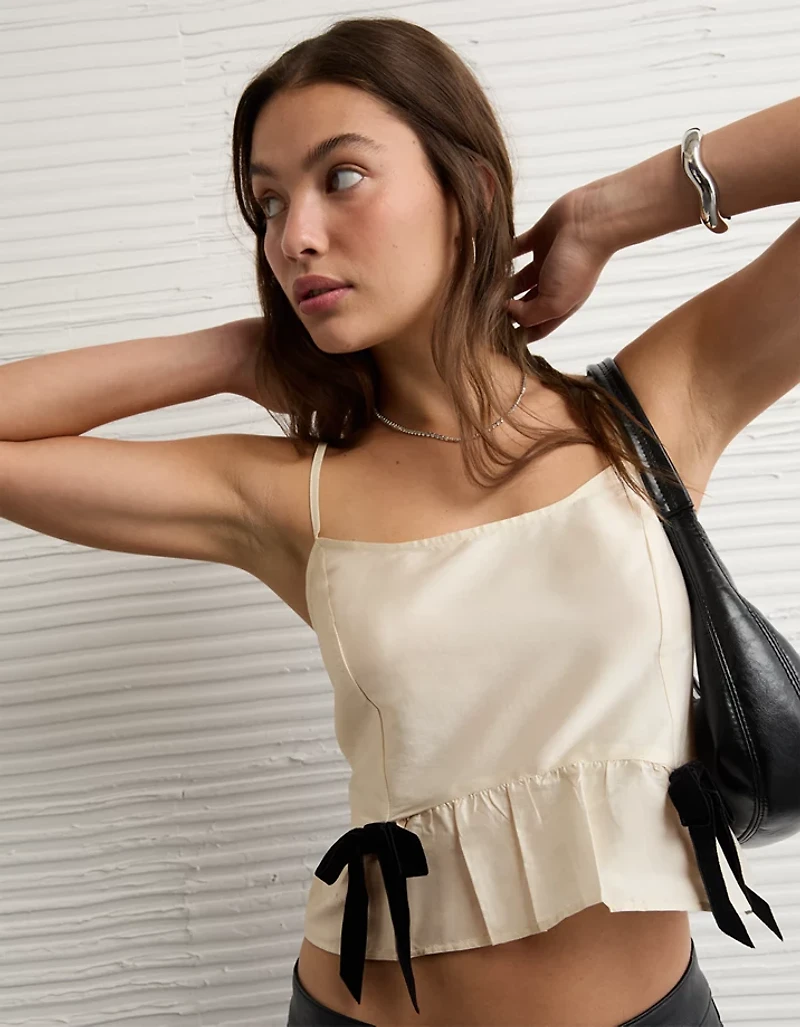 Haut corset à boucle AE