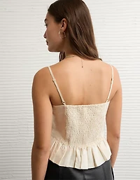 Haut corset à boucle AE