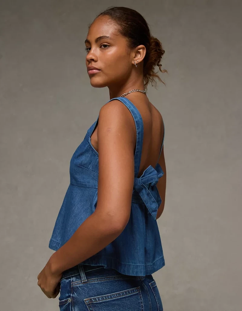 AE Bow-Detail Tank Top