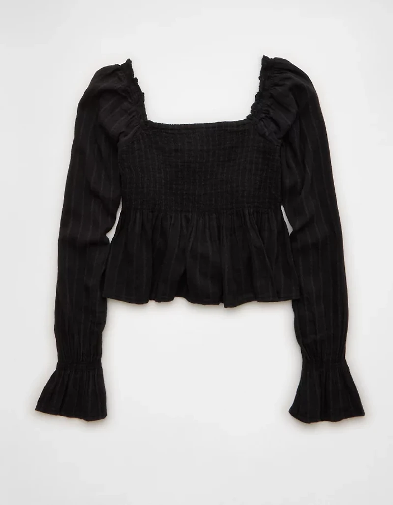 Blouse-nuisette à manches longues AE