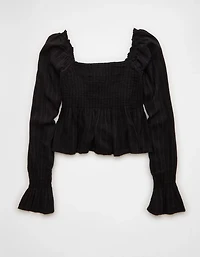 Blouse-nuisette à manches longues AE