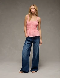 AE Lace Trim Cami Top