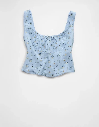 Haut de style corset ruché AE