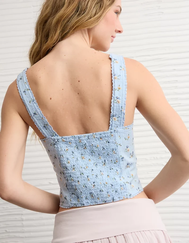 AE Ruched Corset Top