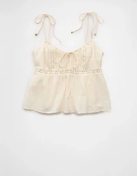 AE Lace Trim Babydoll Cami