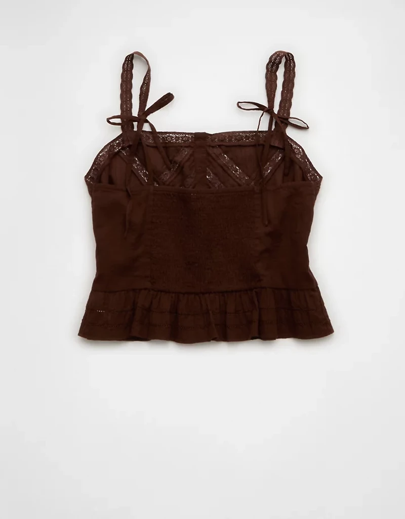 AE Fitted Peplum Cami