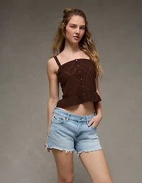 AE Fitted Peplum Cami