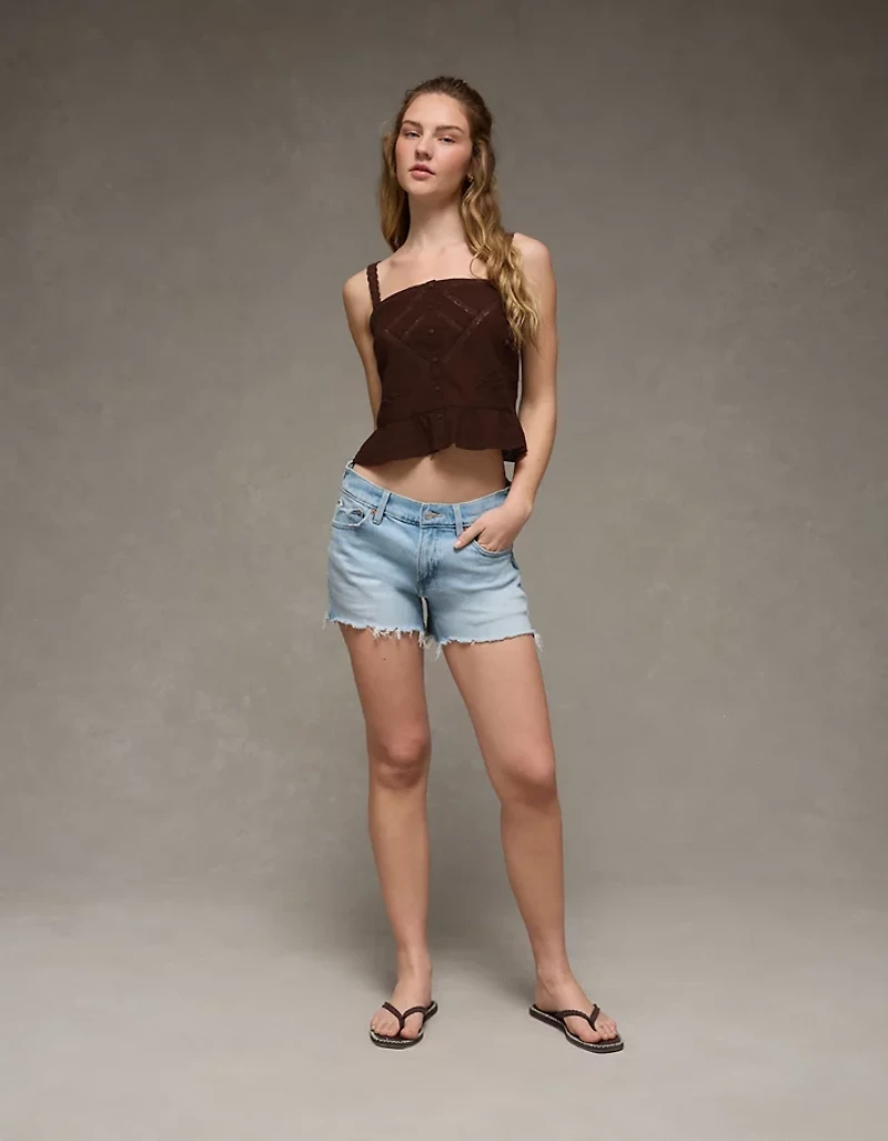 AE Fitted Peplum Cami